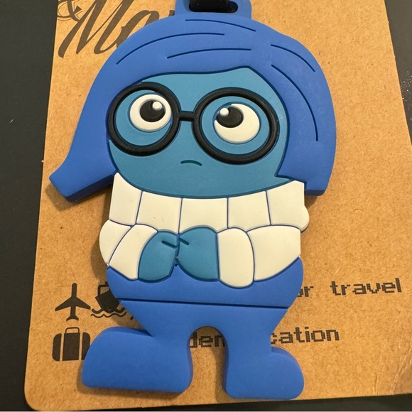NWT Sadness Luggage Tag - Picture 3 of 10
